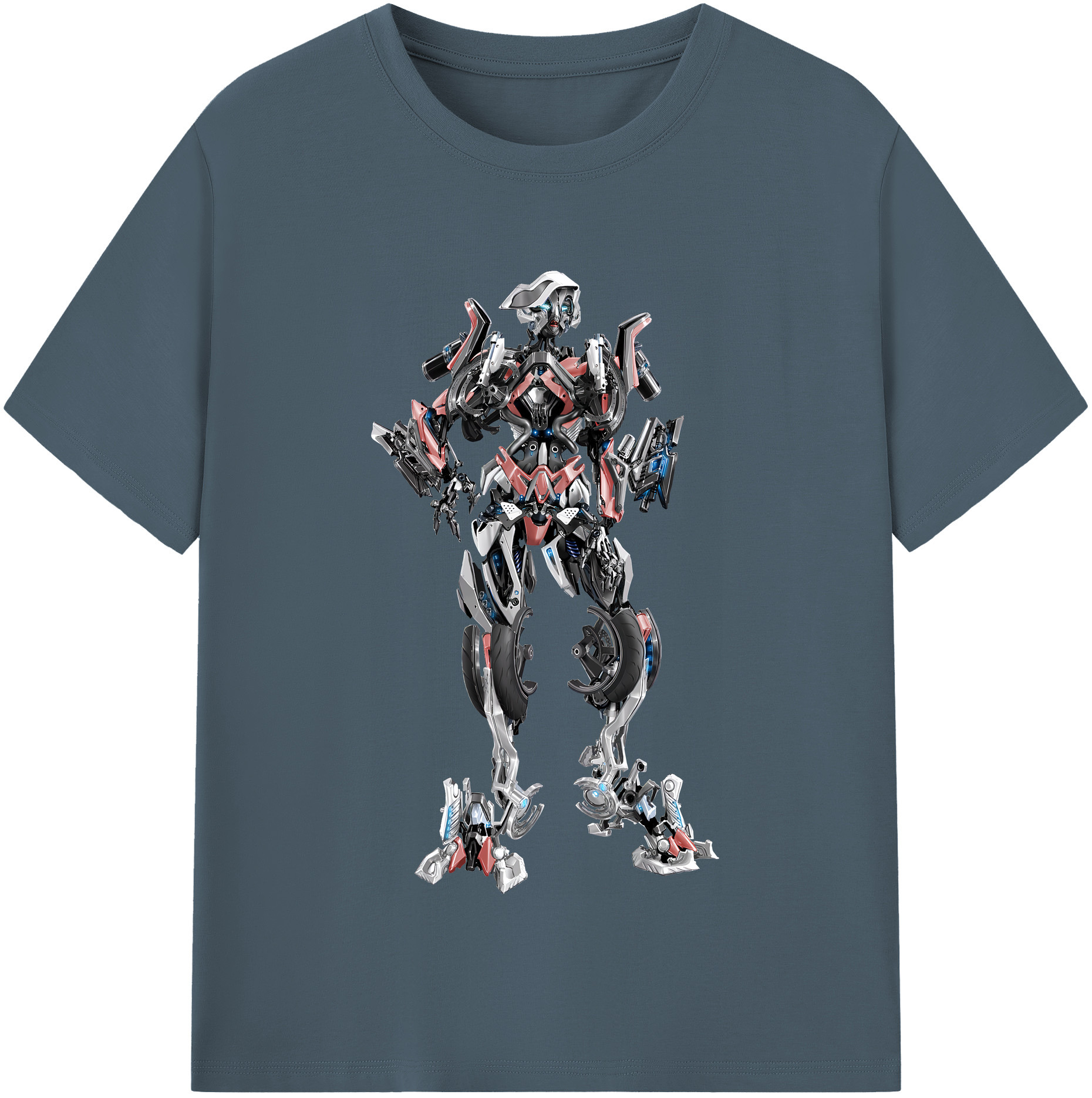 （画像用） Transformers トランスフォーマー 綿100％半袖Tシャツ（フロントプリント）